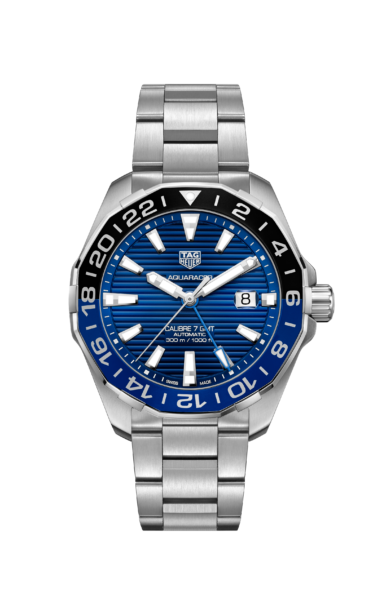 TAG Heuer Replica Goes Black and Blue with the New Aquaracer GMT