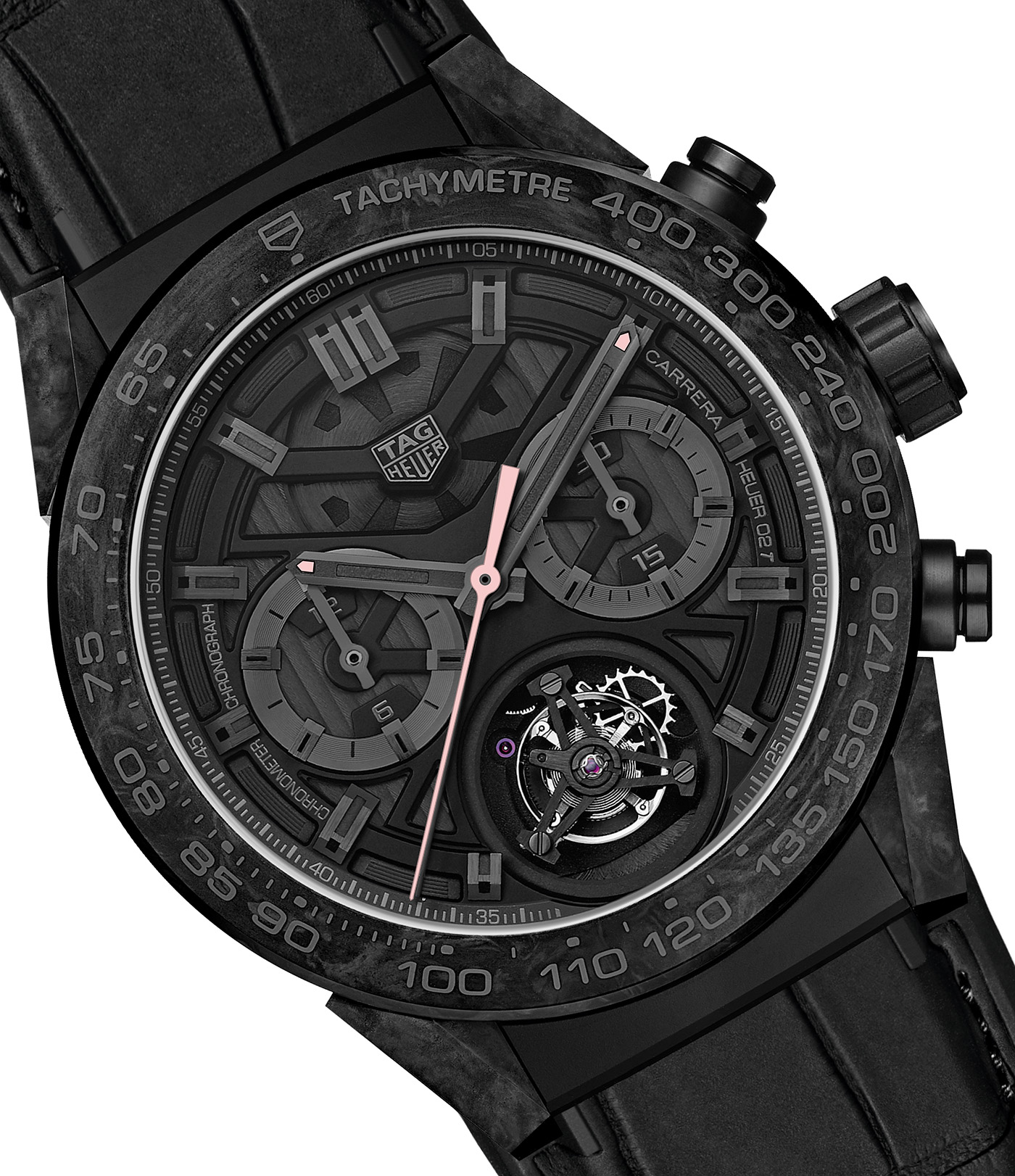 TAG Heuer Carrera Heuer 02T Tourbillon replica watches swiss movement