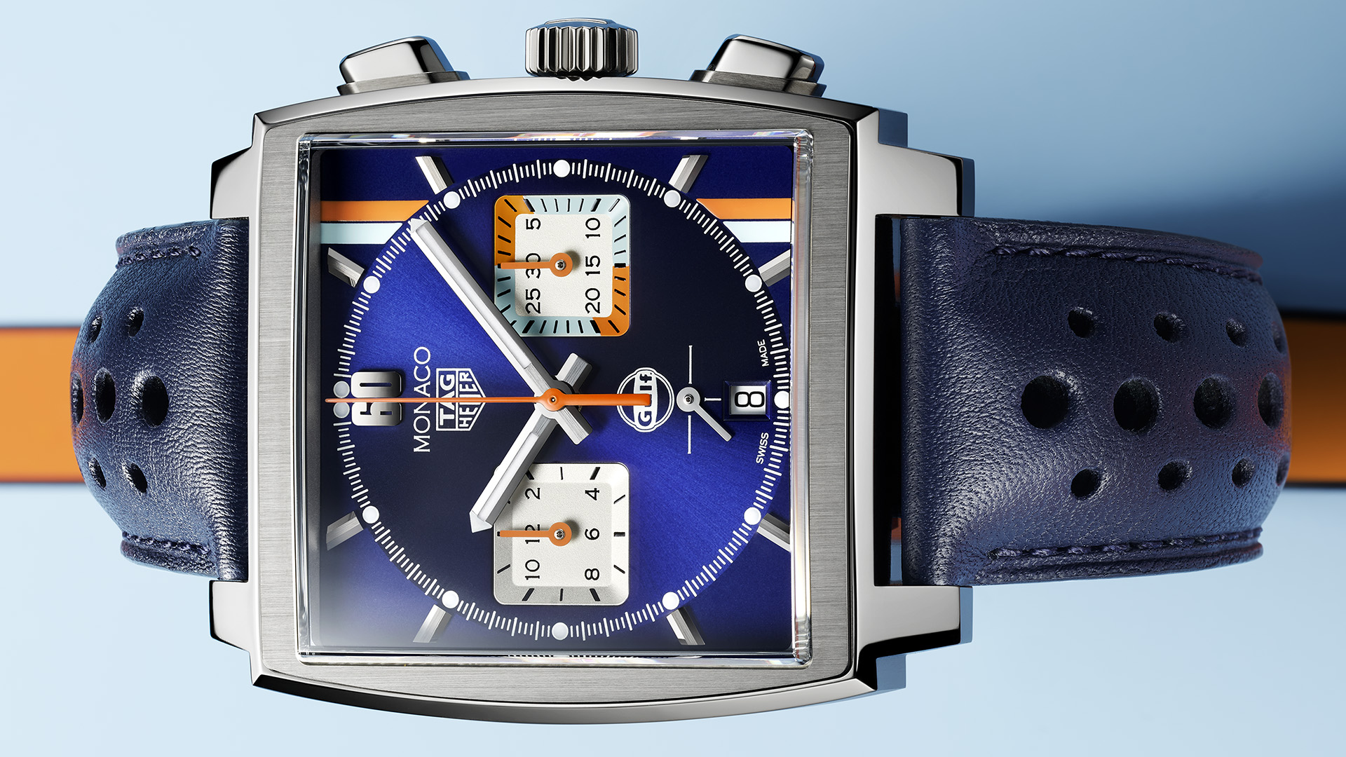 TAG Heuer Monaco Gulf Special Edition With Heuer 02 Movement