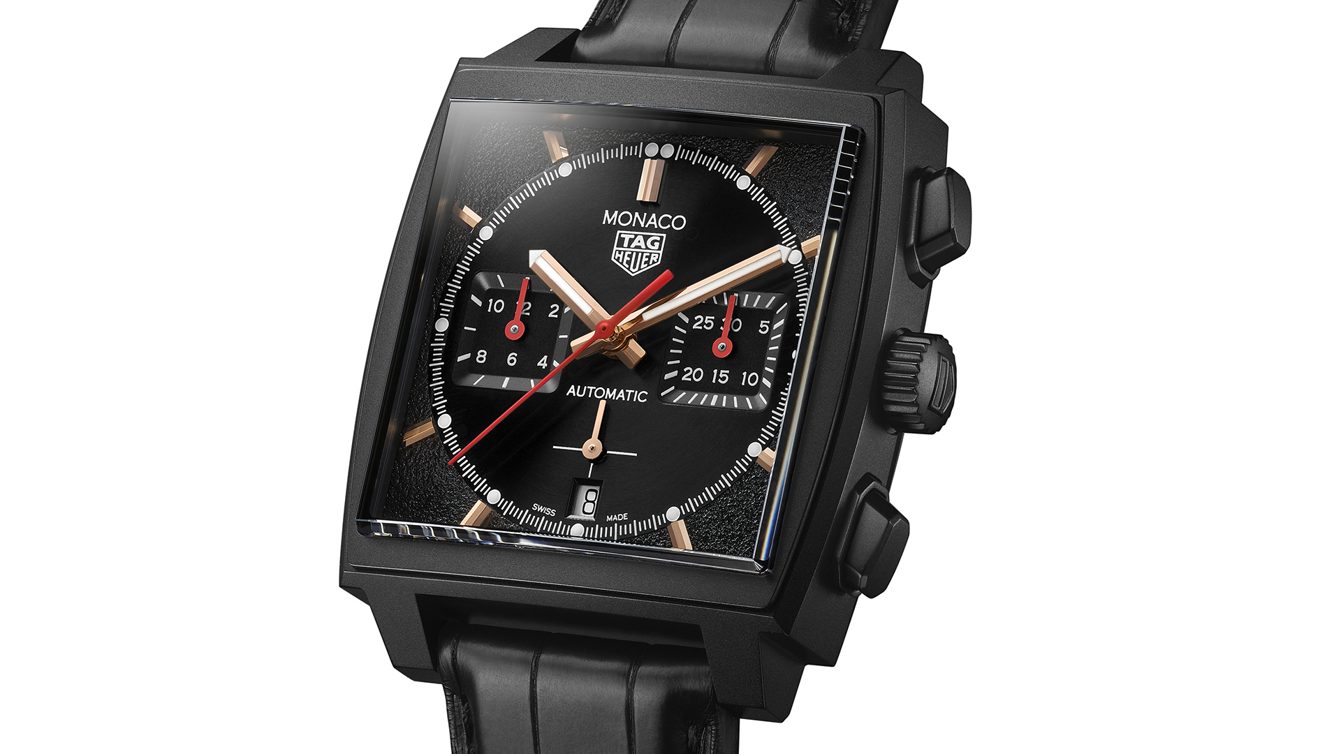 New High Quality TAG Heuer  Monaco ‘Dark Lord’ Replica Watch