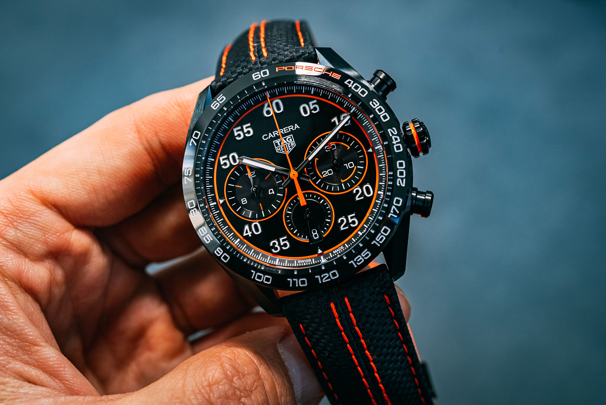 The Best TAG Heuer Carrera Orange Racing Watch