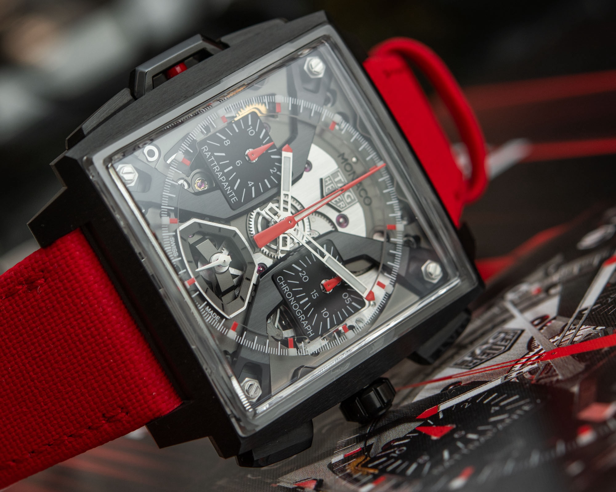 The Most Exquisite TAG Heuer Monaco Split-Seconds Chronograph Watch